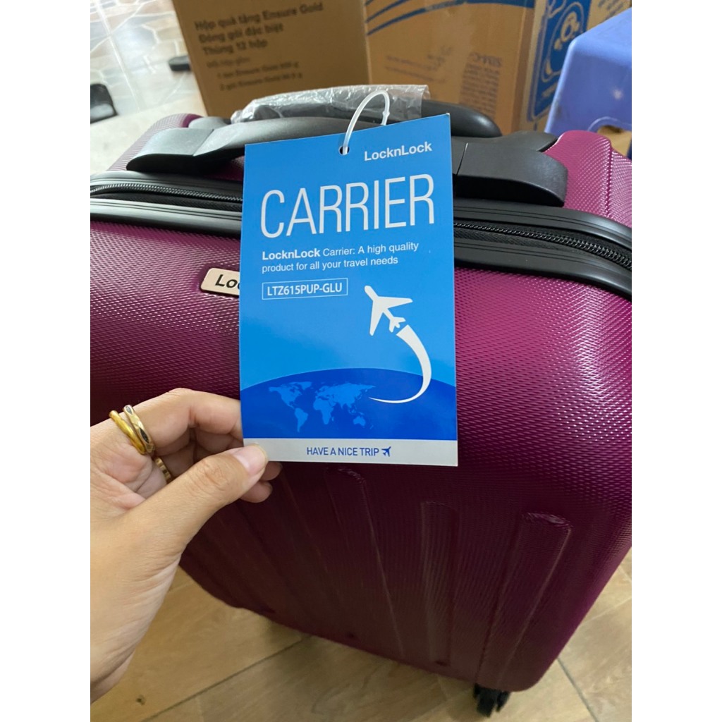 VALI  DU LICH CAO CẤP 20INCH QUÀ TẶNG SỮA GLUCERNA