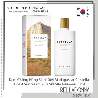 [CHÍNH HÃNG] Kem Chống Nắng Skin1004 Madagascar Centella Air-Fit Suncream Plus SPF50+ PA++++ 50ml