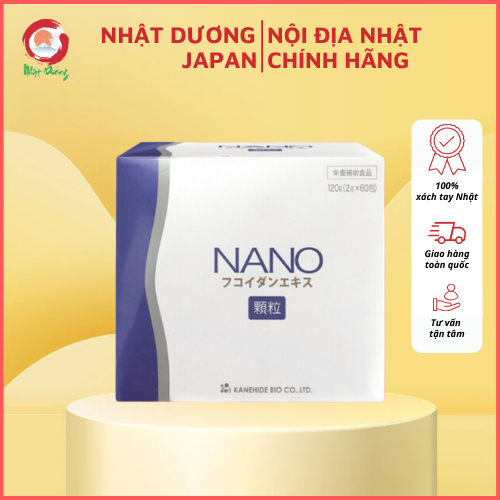 Fucoidan Nano Extract Granul 60 Gói - Hàng Nội Địa Nhật Date 3/2025
