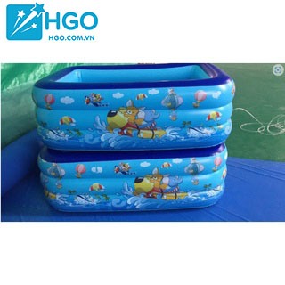 Bể bơi phao bơm hơi  1m2 1m8 2m1 cho bé
