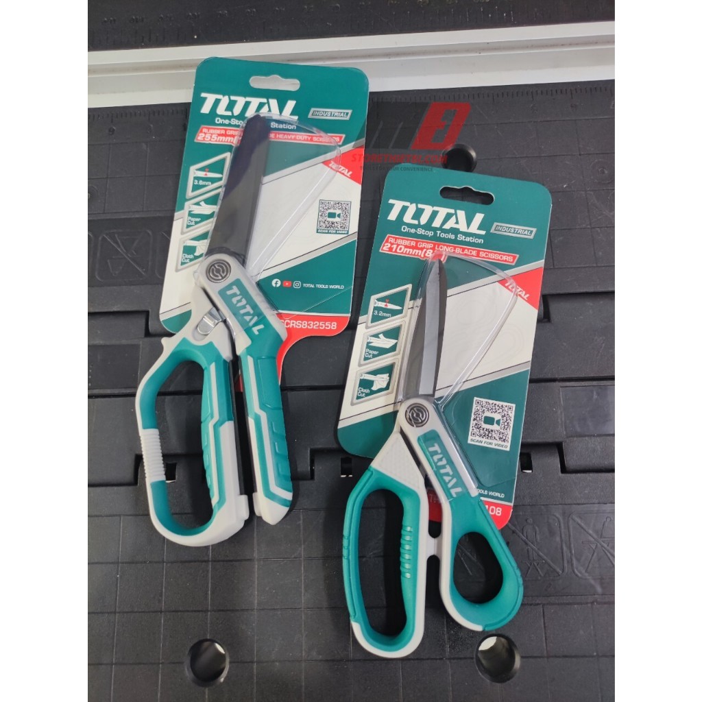 THSCRS832558 Kéo Tiện Lợi Siêu Bén (210mm - 255mm) / Chất Liệu Thép Không Rỉ Mạ Titan Chịu Lực Cao / THSCRS812108