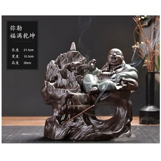 Thác khói trầm hương Phật Di Lặc