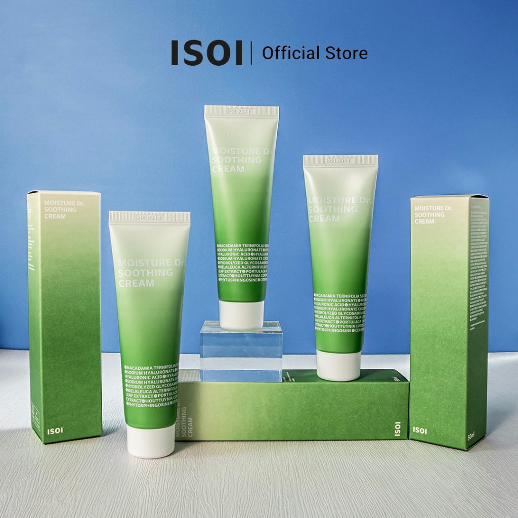 Kem Dưỡng Ẩm ISOI MOISTURE Dr. SOOTHING CREAM 50ML