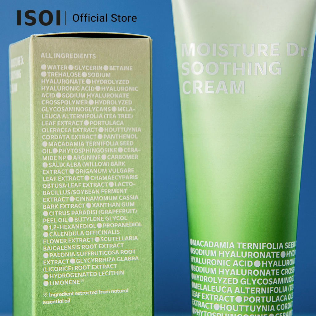 Kem Dưỡng Ẩm ISOI MOISTURE Dr. SOOTHING CREAM 50ML