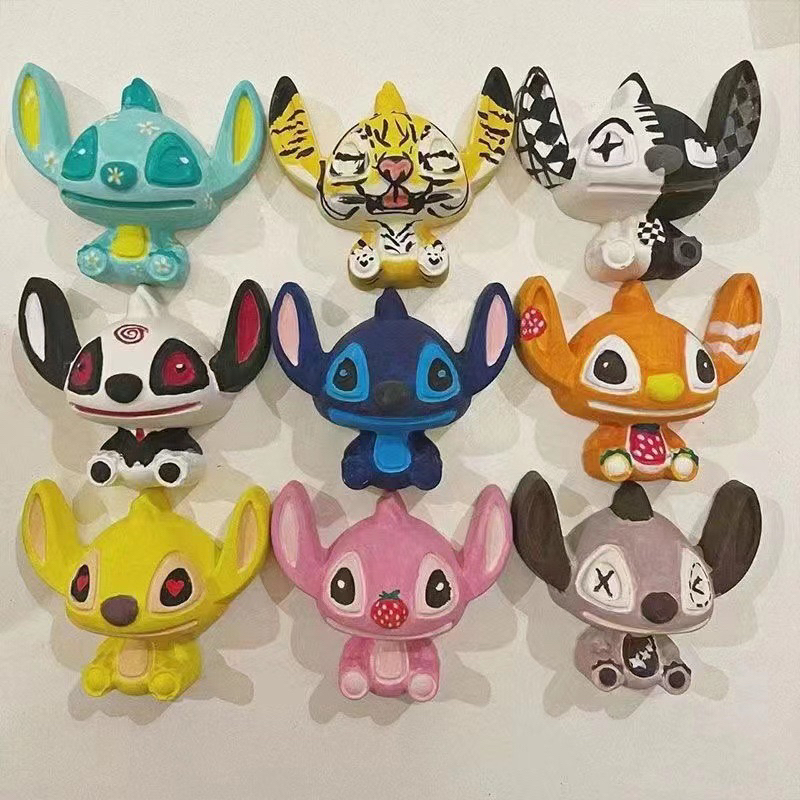 Tô Tượng Thạch cao Kuromi melody stitch gấu mini 2d siêu rẻ