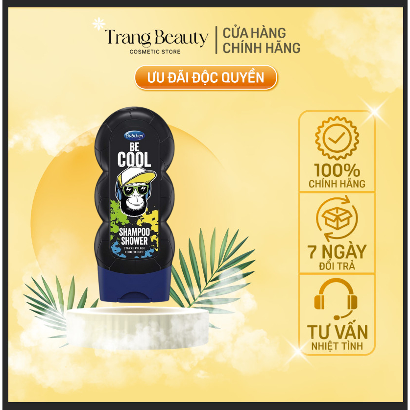 Sữa Tắm 2in1 Bubchen BE COOL 230ml