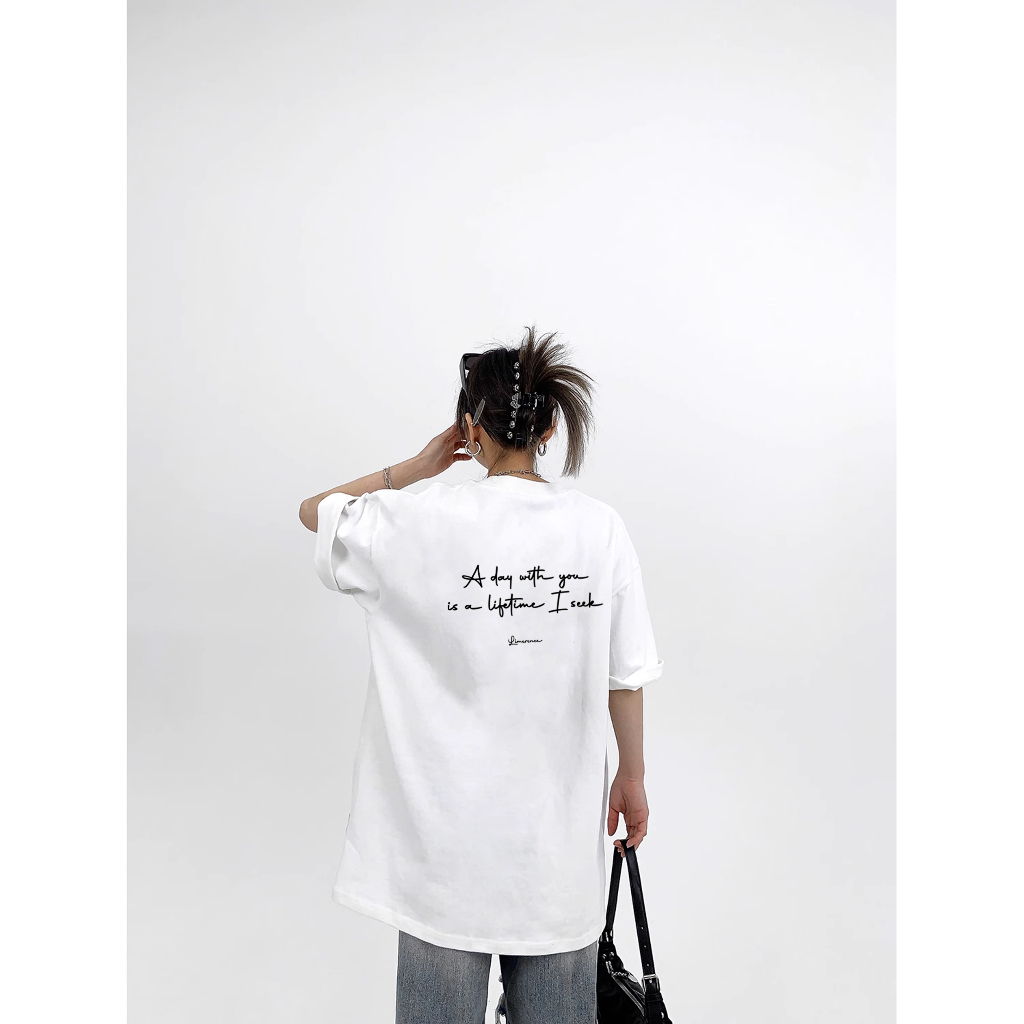 Áo thun form rộng LIMERENCE Basic 2 gương mặt vải cotton cao cấp co giãn, dày dặn Local Brand