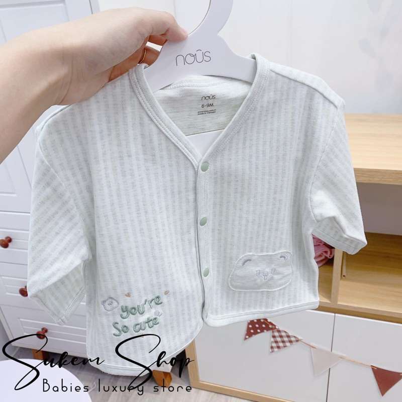 -Áo khoác trần bông ấm áp chính hãng