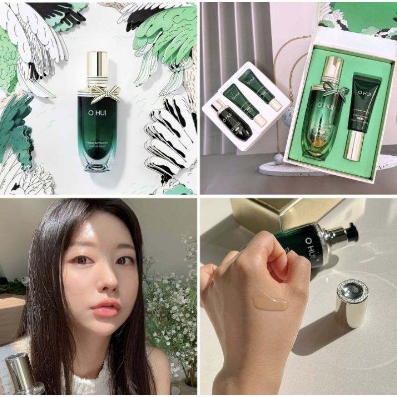 Gói sample serum,duỡng OHUI tái tạo trẻ hóa nâng cơ, làm da căng bóng  - OHUI Prime Advancer Ampoule  mẫu dùng thử1ml