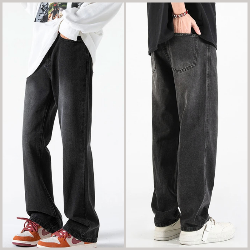 Quần jean nửa cạp chun Unisex 117