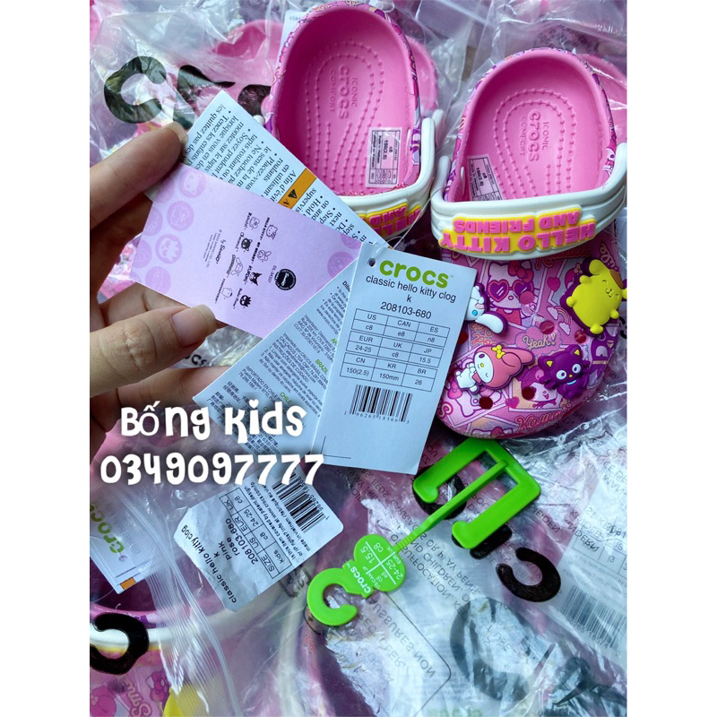 Sục Crs Bé Gái In Hình