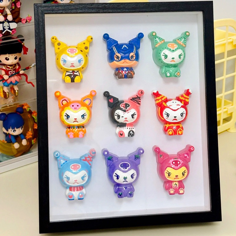 Tô Tượng Thạch cao Kuromi melody stitch gấu mini 2d siêu rẻ