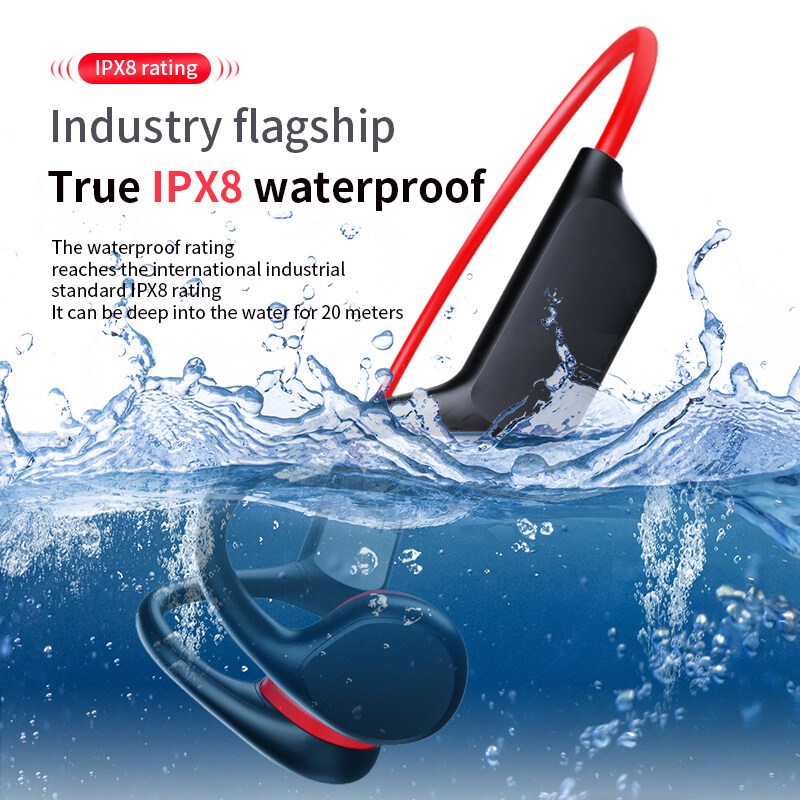Tai Nghe Bơi Thể Thao PeakslRoy™️ IPX8 32Gb - Home and Garden