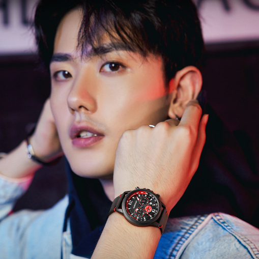 Đồng Hồ Nam Chính Hãng Mark Fairwhale FW006 Mặt Tròn Size 42mm Dây Da Thật Chống Nước 30M Phong Cách Trẻ Trung Tinh Tế