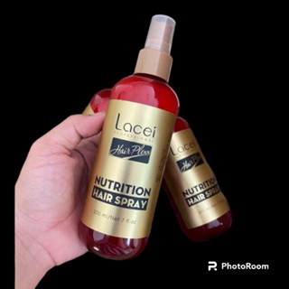  Xịt dưỡng tóc Lacei đỏ 200ml bổ sung dưỡng chất suôn mượt hương thơm lưu lại lâu dài. 