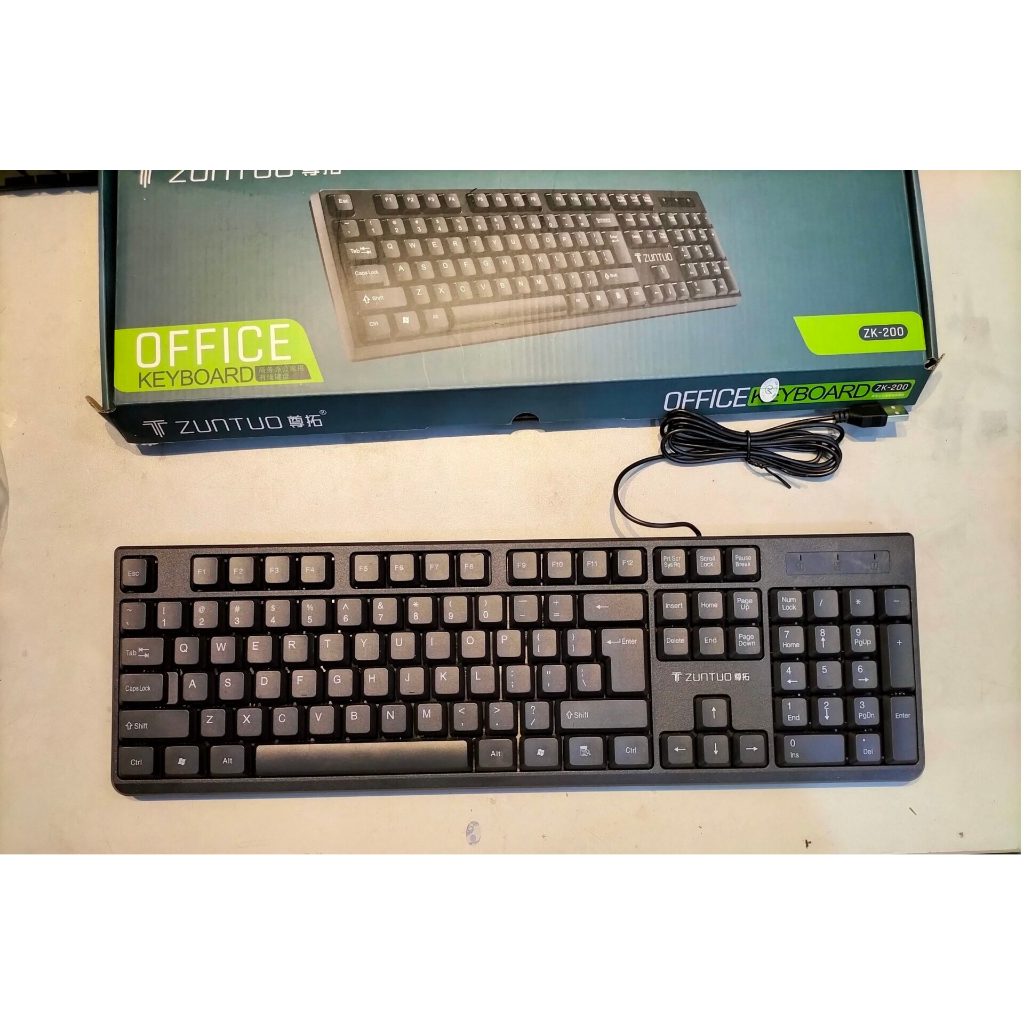 Bàn Phím Zuntou ZK-200 Thích Hợp Cho Dân Văn Phòng GIÁ RẺ - Mã hàng: SP002076
