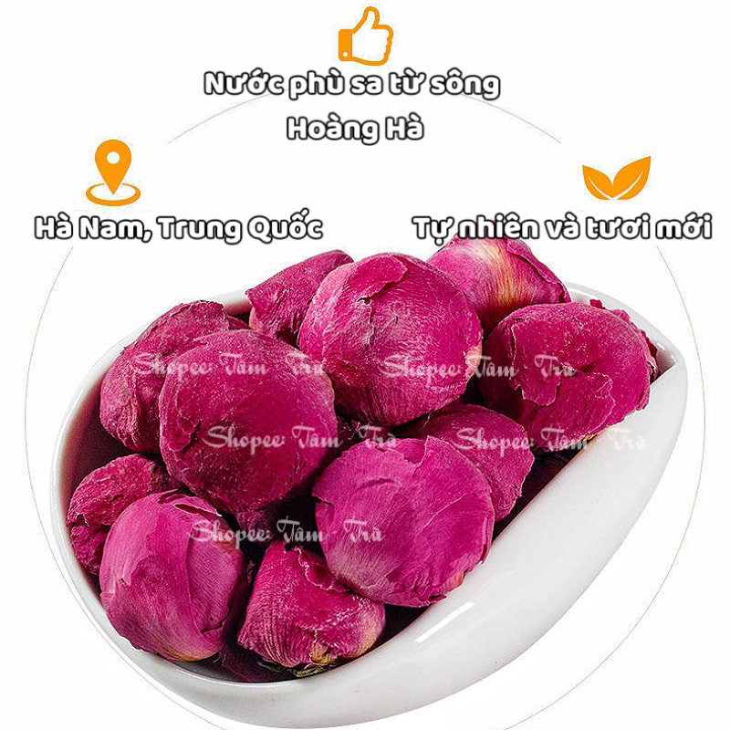 Hoa Mẫu Đơn Nguyên Vị - Giảm mụn do nội tiết, siêu chống lão hoá