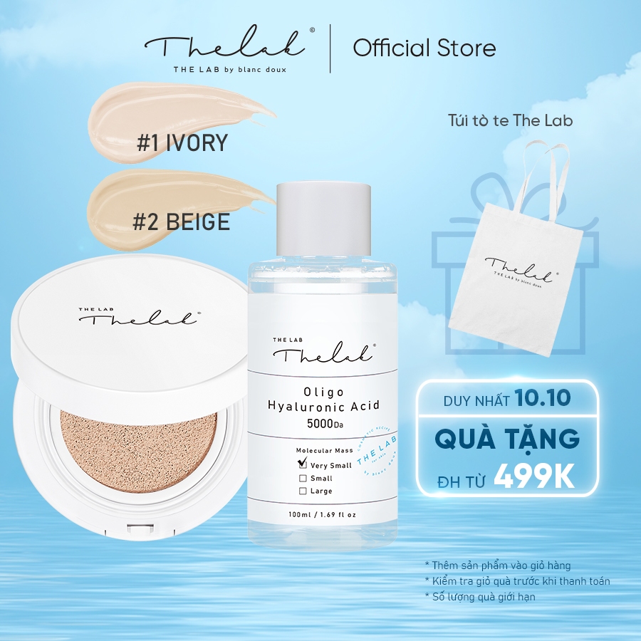 Bộ Đôi Nước Cân Bằng 100ml và Cushion The Lab