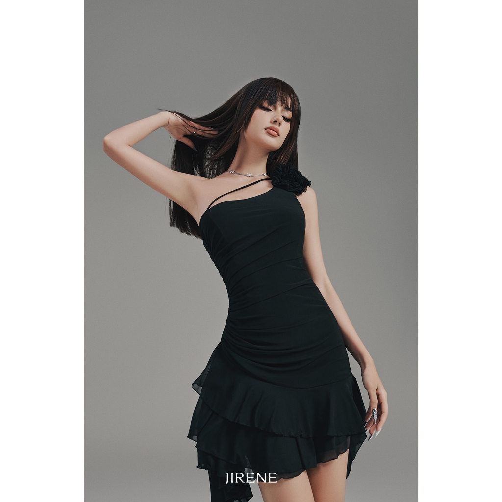 11.11 - 17.11|| BIG SALE UP TO 50% + VC 111K ||JIRENE Đầm BLACK VENOM cá tính thời thượng hiện đại Y2K