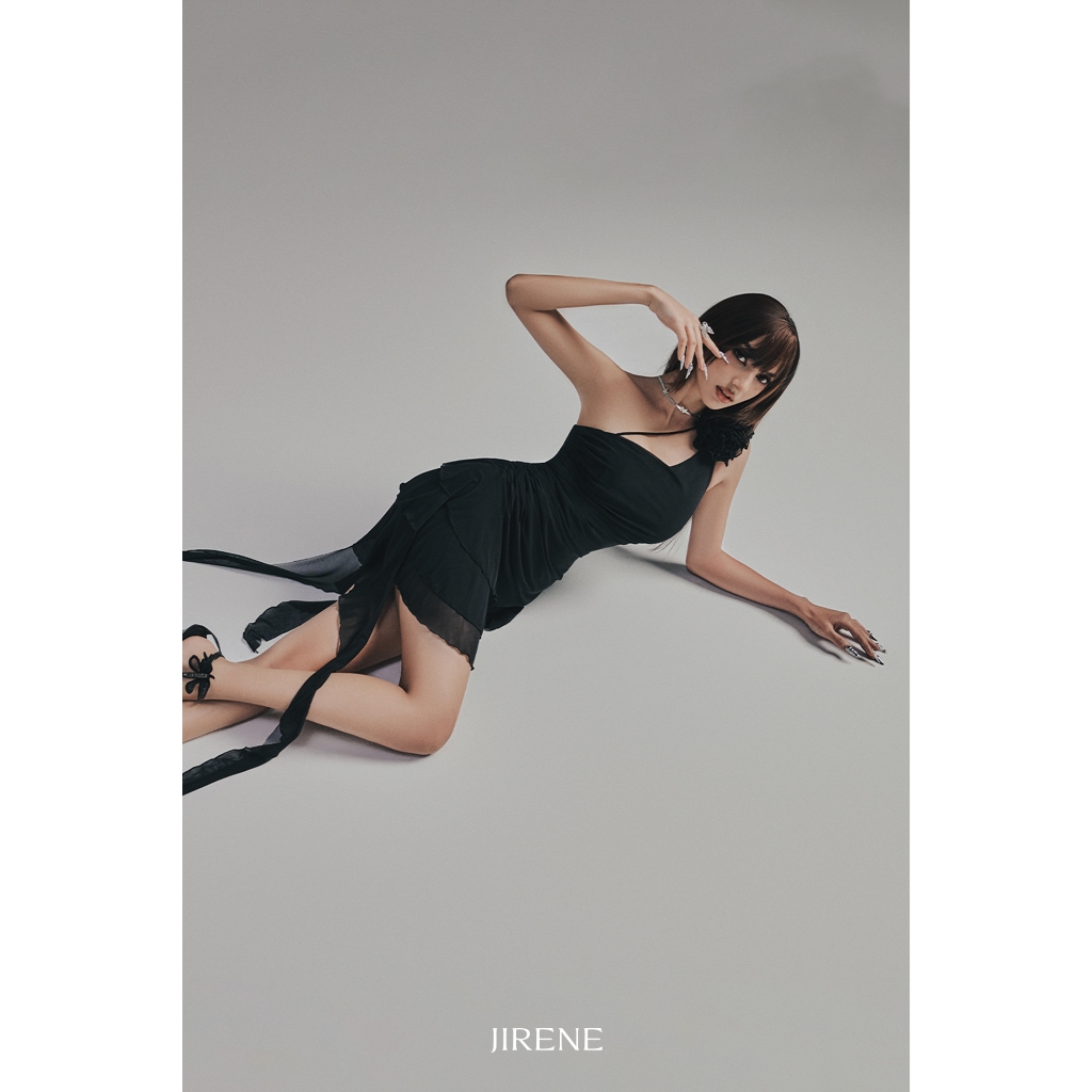 11.11 - 17.11|| BIG SALE UP TO 50% + VC 111K ||JIRENE Đầm BLACK VENOM cá tính thời thượng hiện đại Y2K