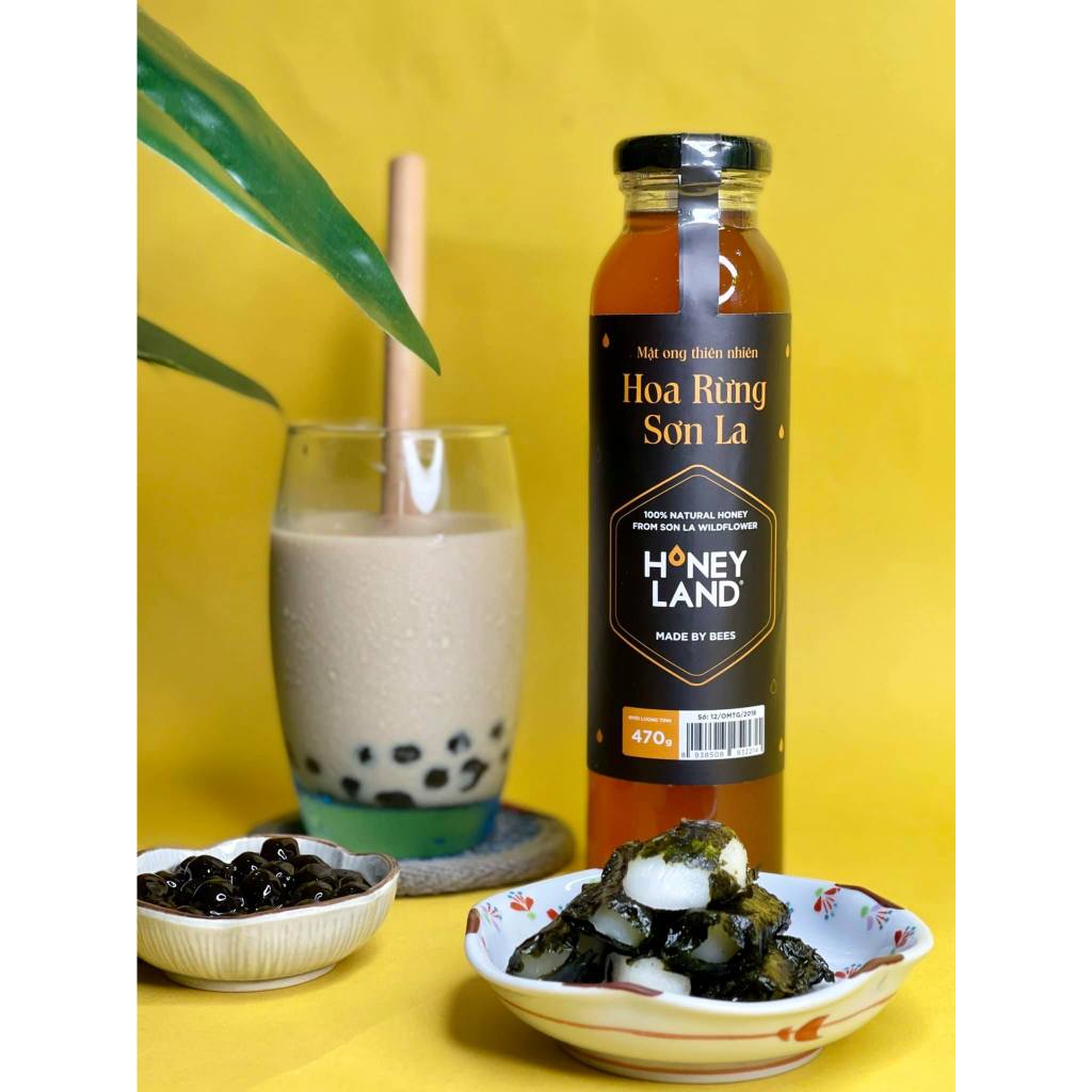 Mật ong thiên nhiên nguyên chất Hoa Rừng Sơn La HONEYLAND 470g
