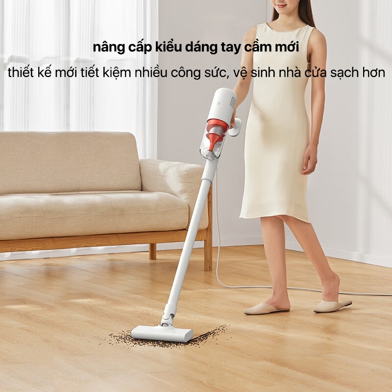 Máy hút bụi cầm tay có dây Xiaomi Mijia MJXCQ01DY/ Mijia Gen 2 B205 - Lực hút mạnh 16000 Pa dây dài 5m