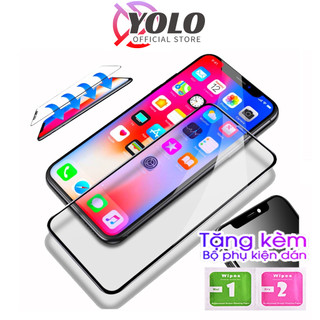 Cường lực iphone 15 pro max xs max 14 plus 11 pro max 6s 6 Plus SE 2022 7 8 Plus X Xr 13 xsmax 12 Promax Kính [9D]