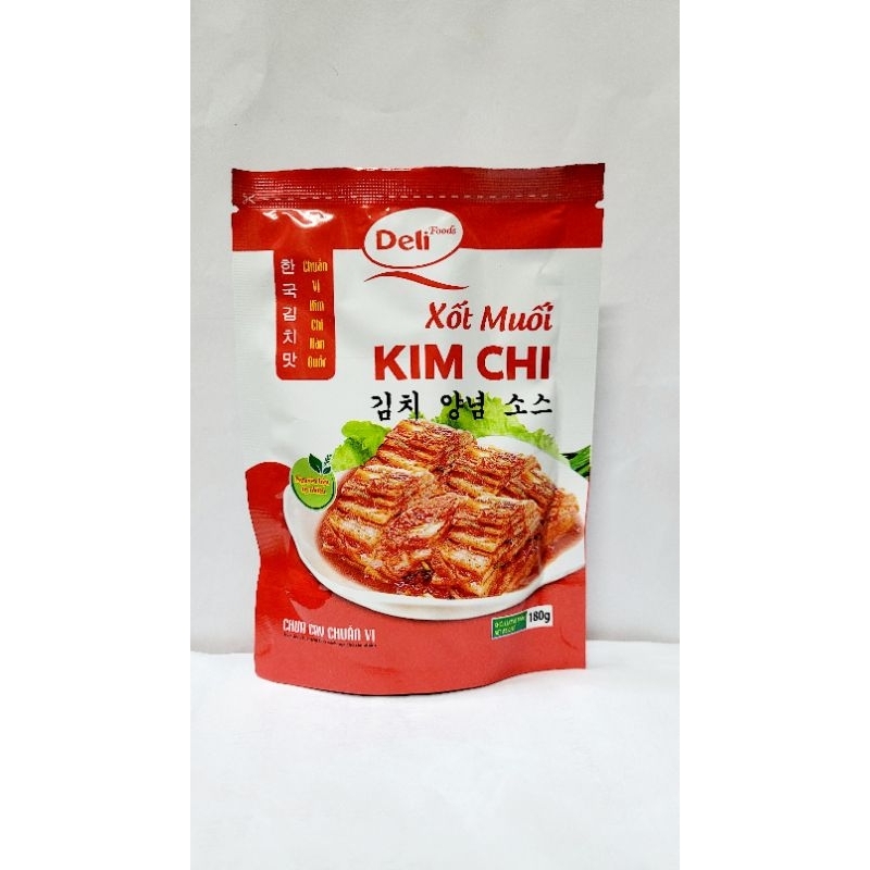 COMBO 5 GÓI XỐT KIM CHI DELLI 180ml