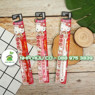 Bàn chải đánh răng ebisu nhật bản cho bé 2-6 tuổi - shanti