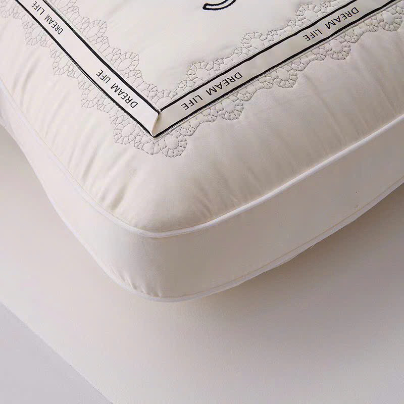 Gối massage tencel chanel cao cấp nhập khẩu kích thước to - chống đau mỏi vai gáy