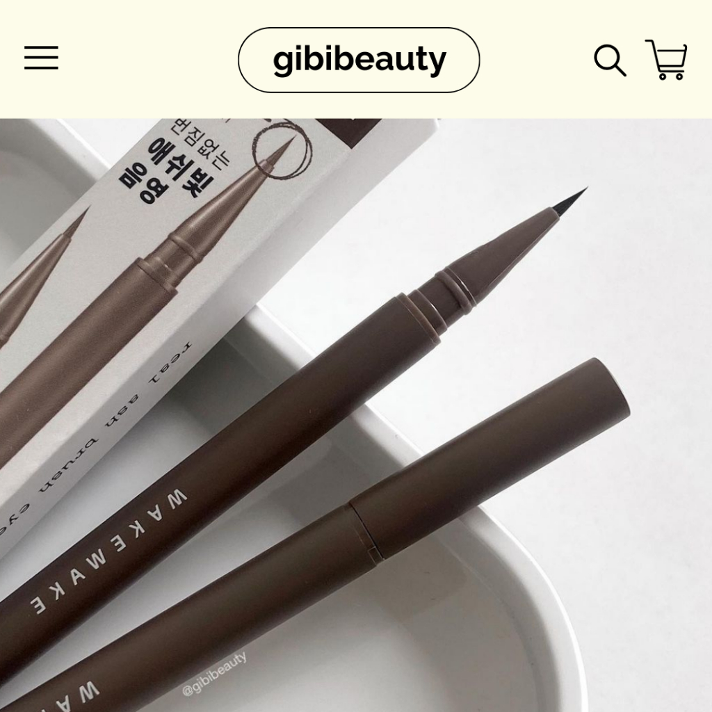 Kẻ mắt WAKEMAKE Real Ash Brush Eyeliner