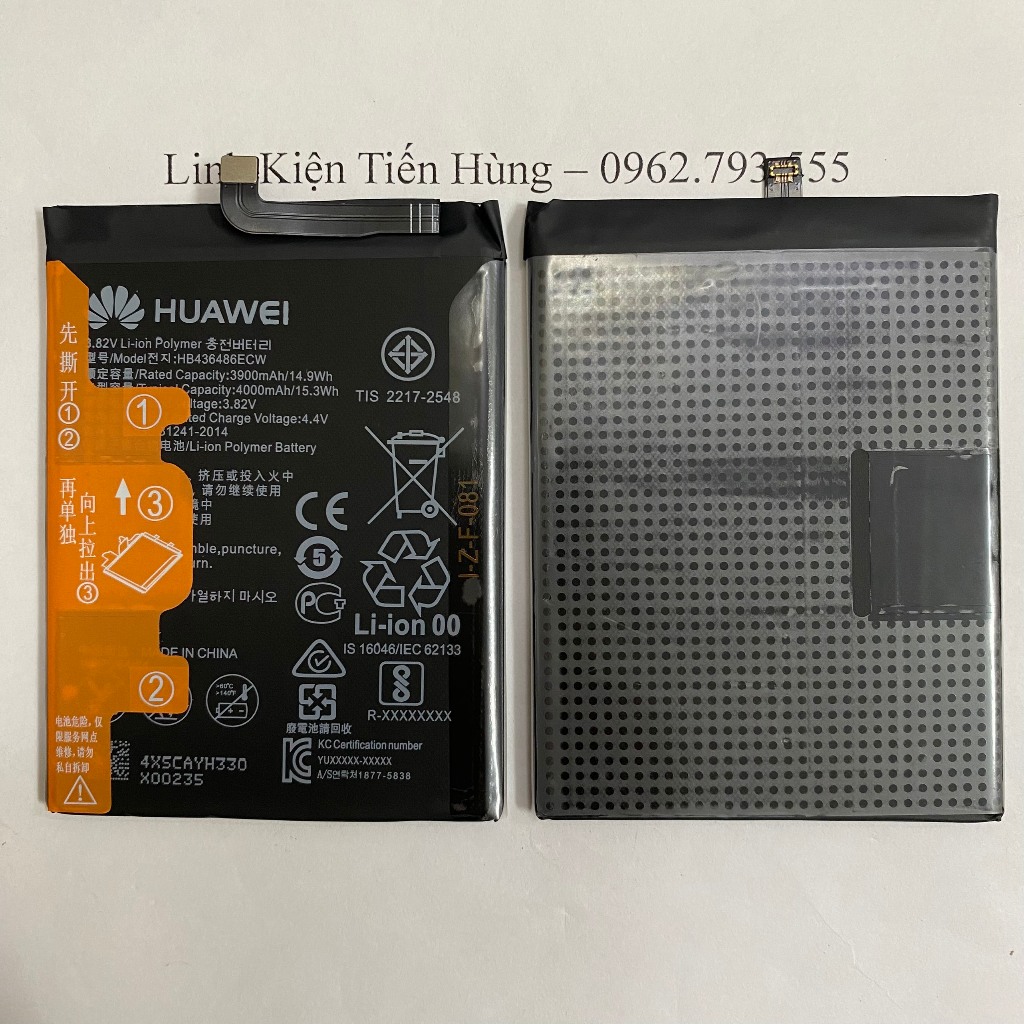 Pin zin Huawei Mate 10 / Mate 10 Pro / Mate 20 / P20 Pro  loại AA kèm siu