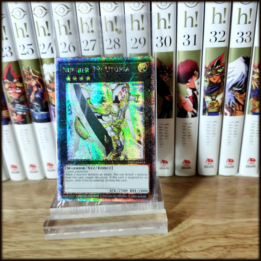 Thẻ bài Yugioh Chính Hãng Number 39 Utopia– 25th Secret Rare