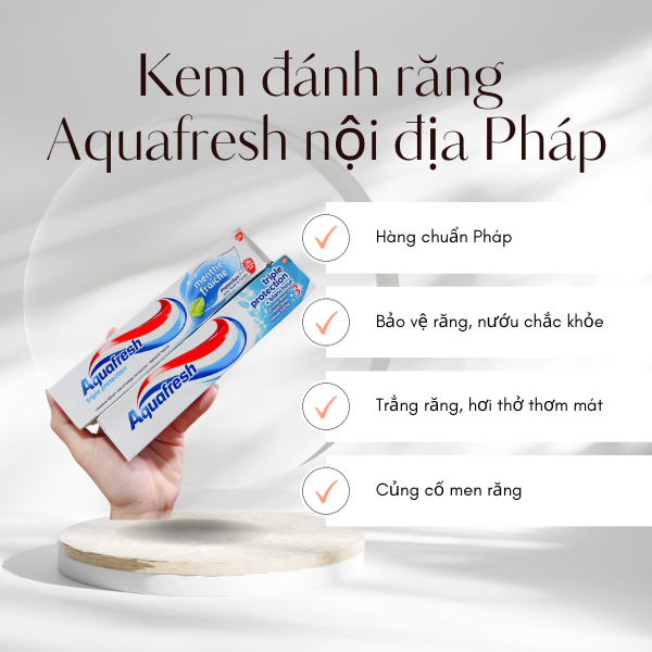 Kem đánh răng Aquafresh tuýp 75ml