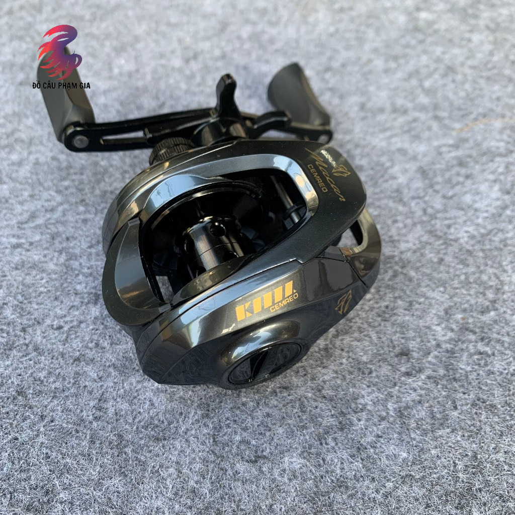 Máy Câu Lure Ngang Cemreo Có Tiếng Dragclick Tay Trái