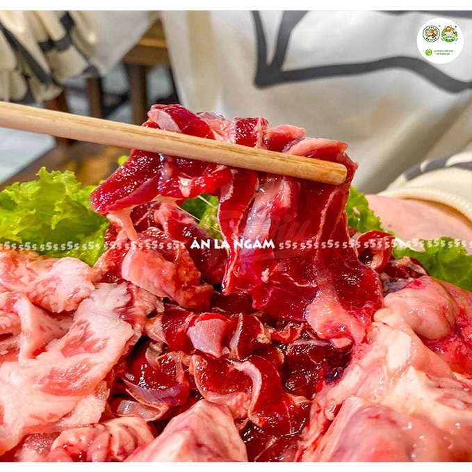 Hà Nội  555 - Ăn Là Ngấm - Set Bò Nhúng Dấm Cho 4-6 Người