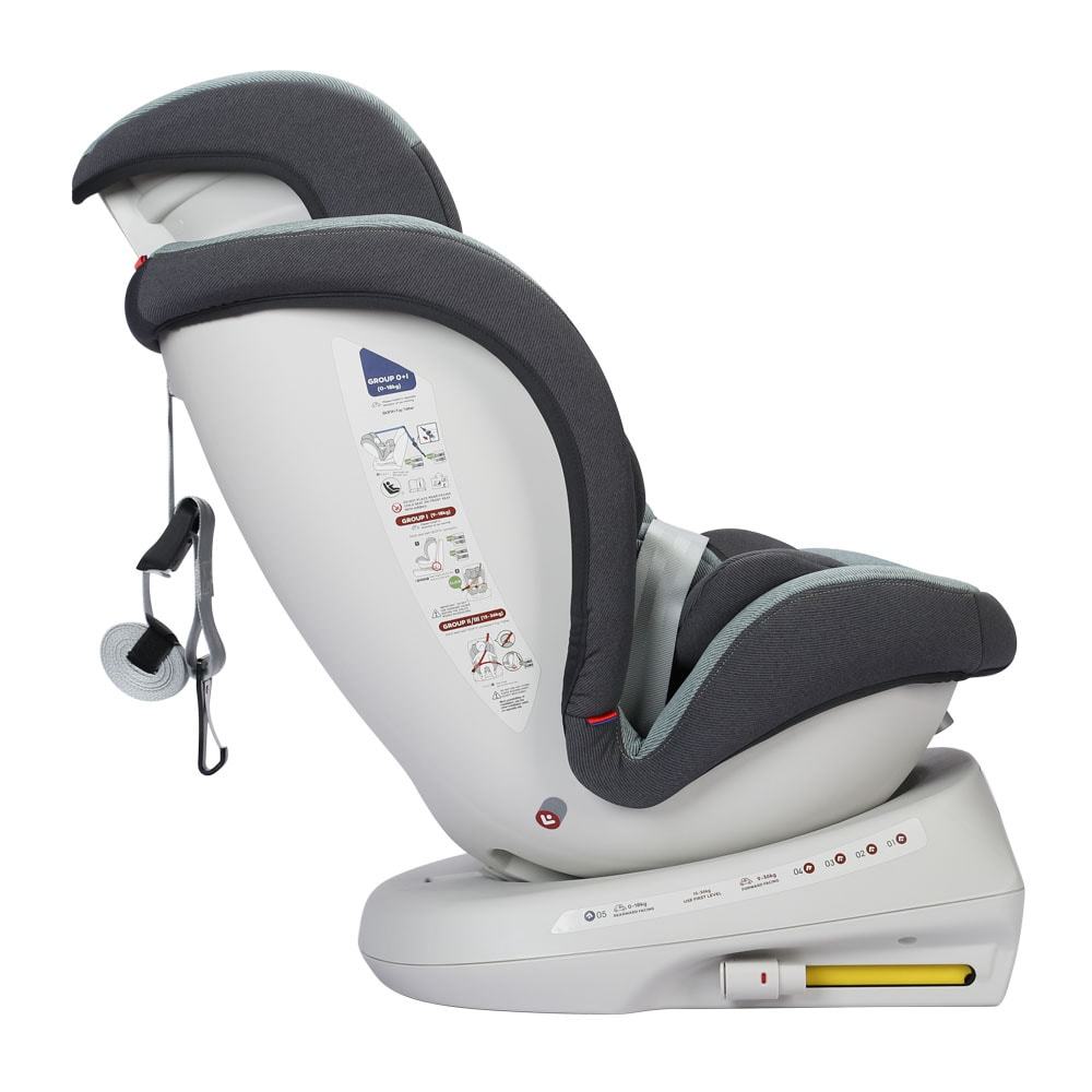 Ghế ngồi ô tô cho bé xoay 360° – Zaracos CUSCO 6406 – ISOFIX nhiều màu sắc