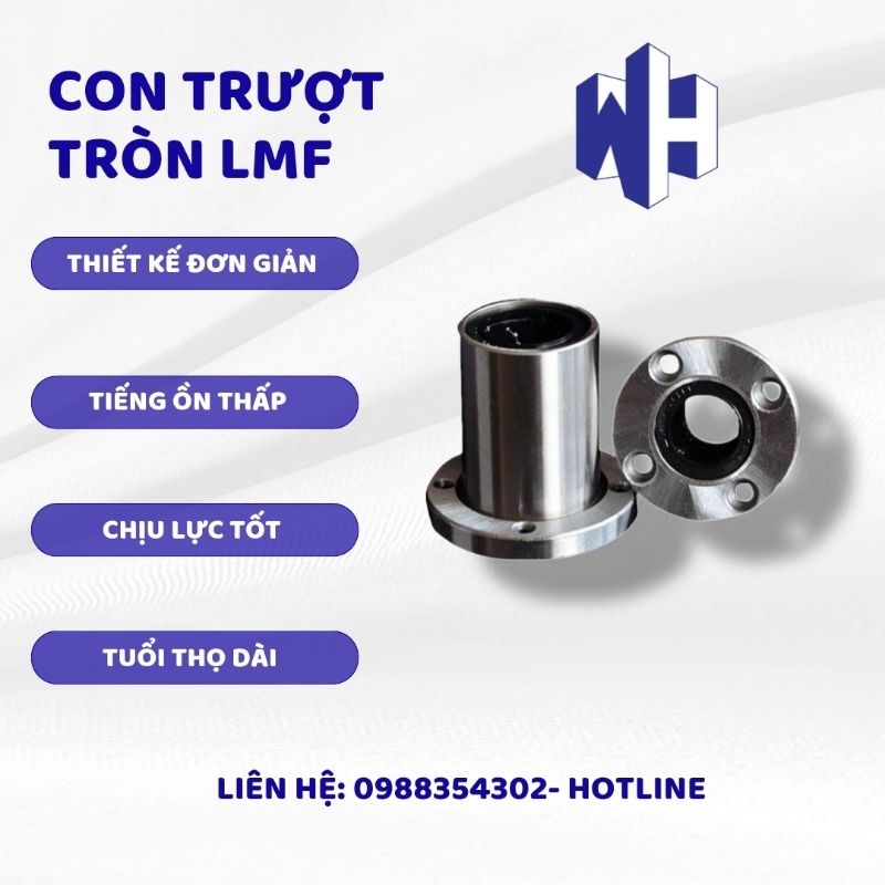Con trượt tròn LMF6.8.10.12.16.20.25.30