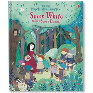 Usborne Peep Inside a Fairy Tale Snow White and the Seven Dwarfs Đồ dạng khám phá cho bé
