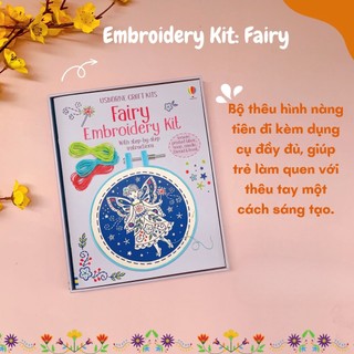 Embroidery Kit: Fairy Set thêu cho bé