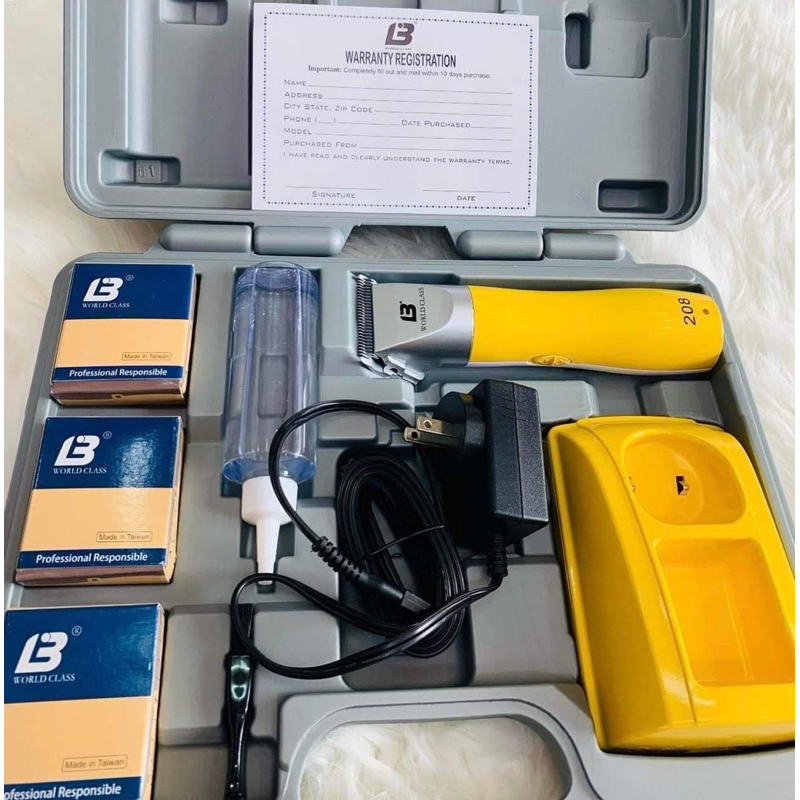 Tông Đơ Cắt Tỉa Lông LB208 Không Dây.