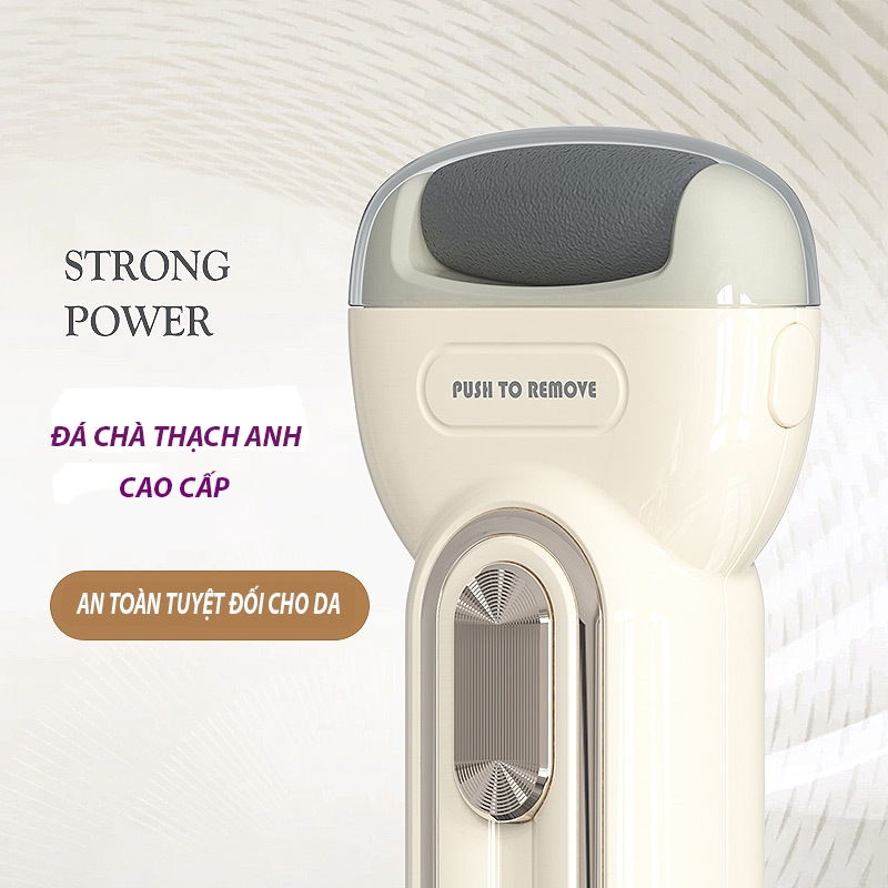 Máy Chà Gót Chân Foot Grinder 2023 Dụng Cụ Chà Gót Chân Tại Nhà Chăm Sóc Chân Cao Cấp, Tẩy Tế Bào Chết Chuyên Dụng