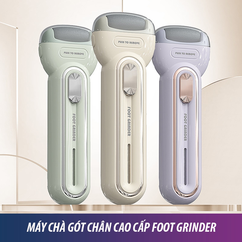 Máy Chà Gót Chân Foot Grinder 2023 Dụng Cụ Chà Gót Chân Tại Nhà Chăm Sóc Chân Cao Cấp, Tẩy Tế Bào Chết Chuyên Dụng