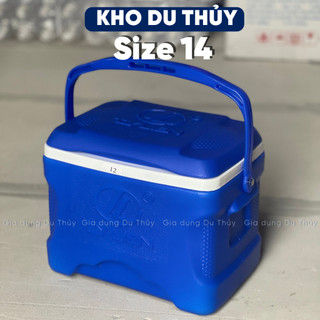 Thùng đá giữ nhiệt 36h số 14 dung tích 12L Happy Cooler có quai xách tiện lợi không chứa BPA an toàn cho sức khỏe