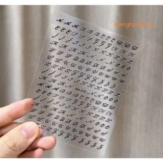 MÃ STICKER CHỮ mới