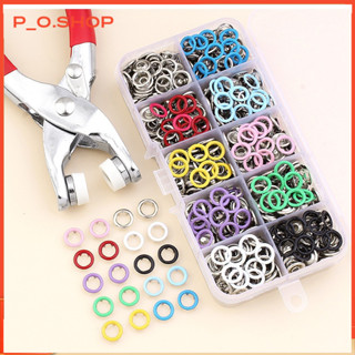 【HCM 24H Bộ kìm bấm khuy cúc áo kèm hộp 100 chi tiết cúc áo đủ màu tiện dụng, Dụng cụ bấm khuy đa năng