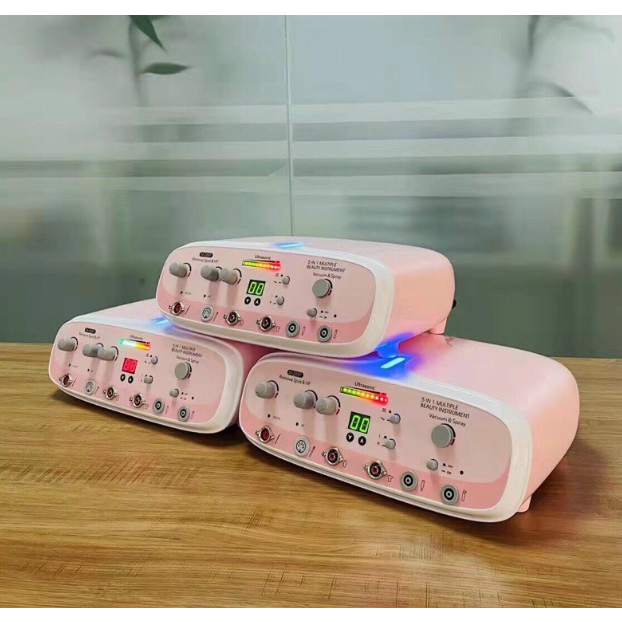 Máy Chăm Sóc Da 5in1, Máy 5in1 M-2897, Máy đa chức năng 5in1, Hàng Chuẩn Loại 1