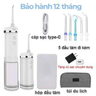 Tăm nước cầm tay H2ofloss HF-10mini 2023 bản nâng cấp của HF-6 mini, phiên