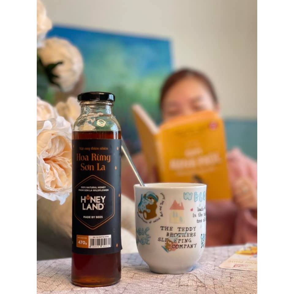 Mật ong thiên nhiên nguyên chất Hoa Rừng Sơn La HONEYLAND 470g