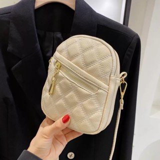 Túi đeo chéo nữ đựng điện thoại da mềm 3 ngăn_ TDC287